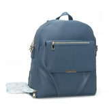 Blue diaper bag backpack baby bag small diaper bag Pretty Pokets diaper bag small diaper bag toddler mom bag mommy bag