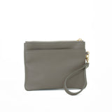 gray backpack diaper bag with gold zippers small diaper bag baby bag