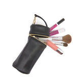 Barrel Makeup bag, round makeup bag, circular makeup bag