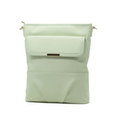 Mint Green Laptop Crossbody Bag, book bag
