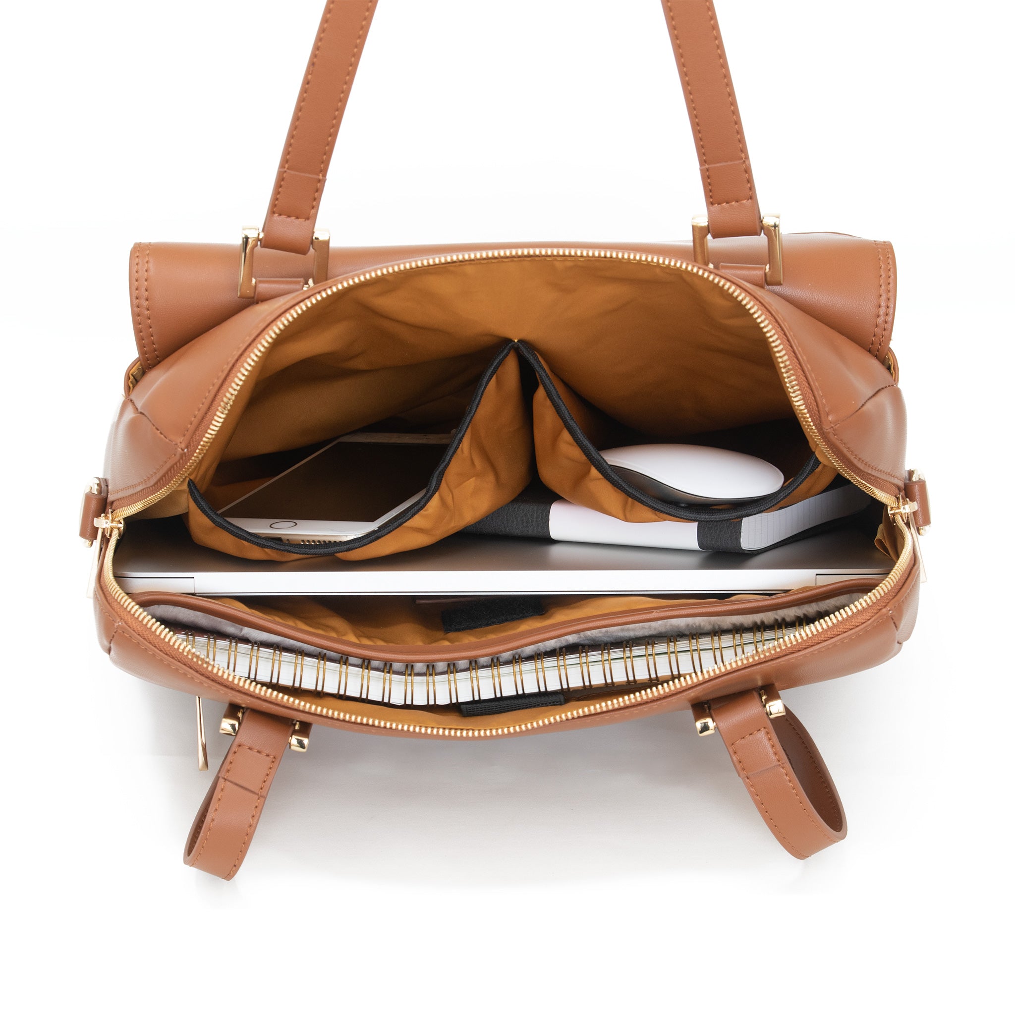 Laptop Tote Bag | Workbag Laptop Totes With Laptop Sleeve – Pretty Pokets