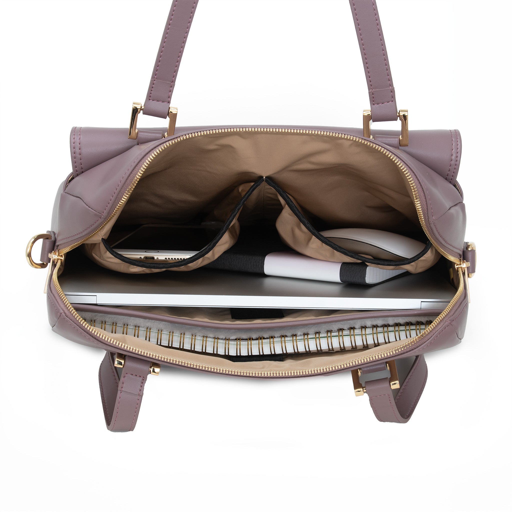 Laptop Tote Bag | Workbag Laptop Totes With Laptop Sleeve – Pretty Pokets